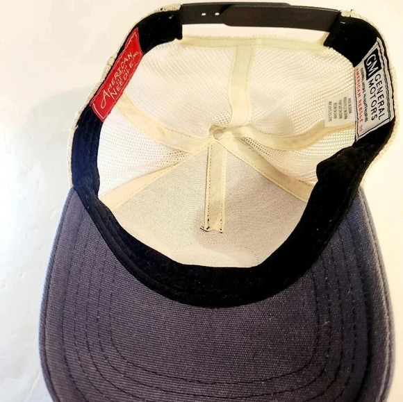 Rare Vintage PONTIAC Authorized Service Adjustable Snapback Cap Hat Blue… - Picture 10 of 10